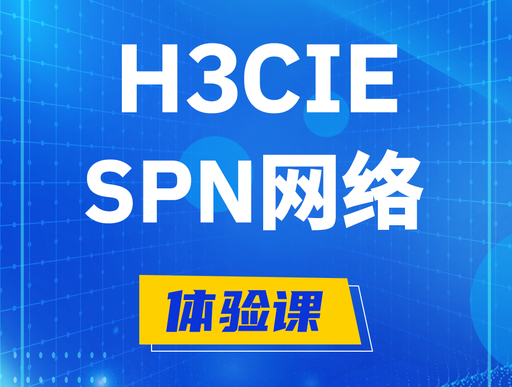 资阳H3CIE-SPN认证培训课程大纲（运营商网络技术）